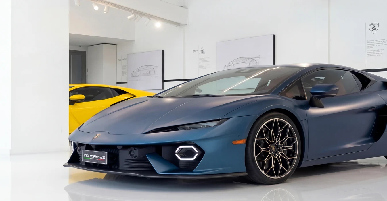 A supercar, in its own light, light