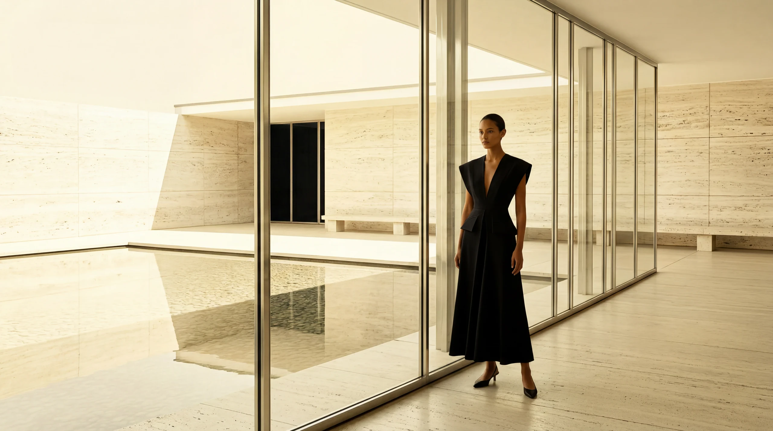 Luxury, after dark and by day, light